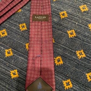 Lanvin Paris Mens Tie